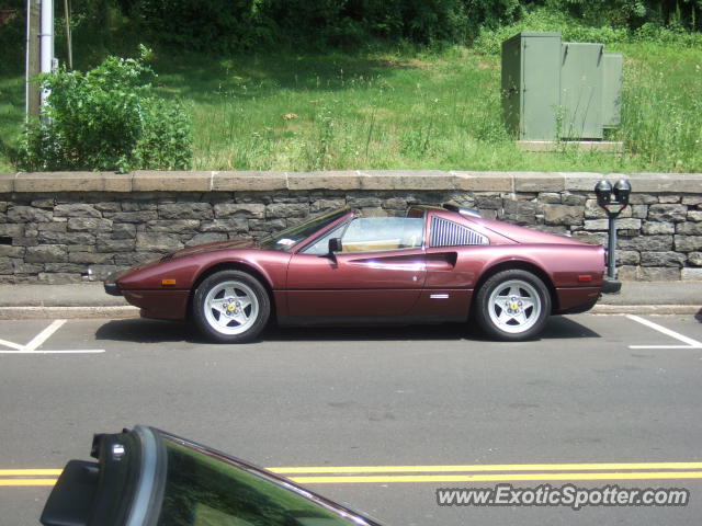 Ferrari 308 spotted in Greenwich, Connecticut