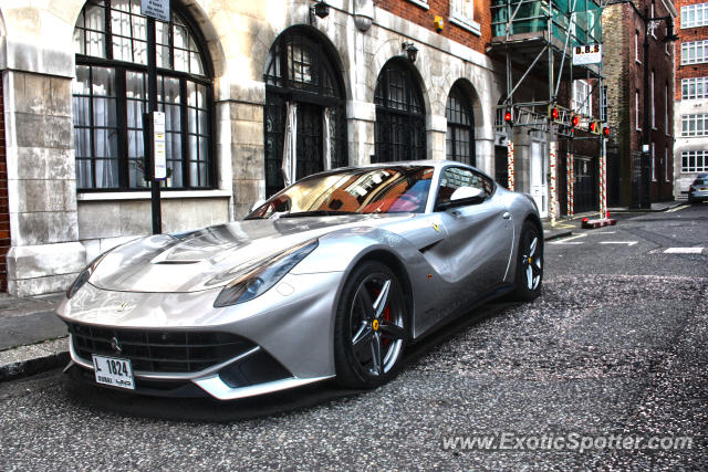 Ferrari F12 spotted in London, United Kingdom