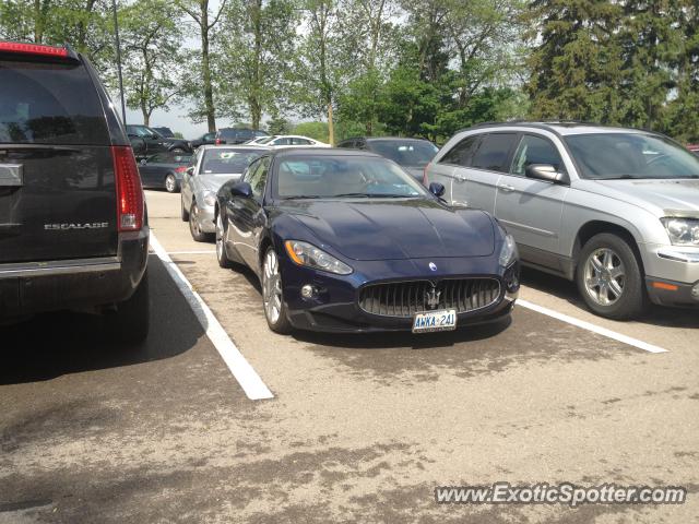 Maserati GranTurismo spotted in Ancaster, Canada