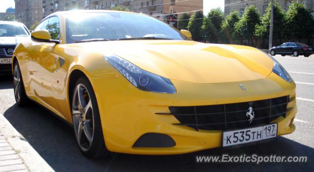 Ferrari FF spotted in Moscow, Russia