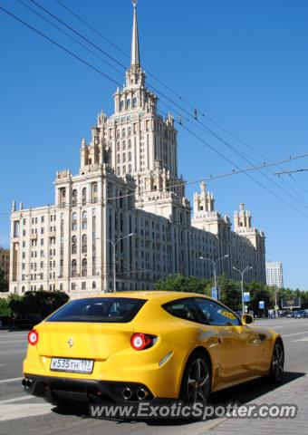 Ferrari FF spotted in Moscow, Russia