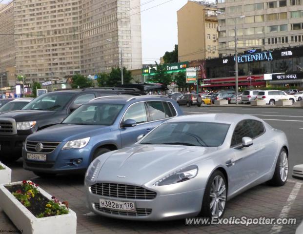 Aston Martin Rapide spotted in Moscow, Russia