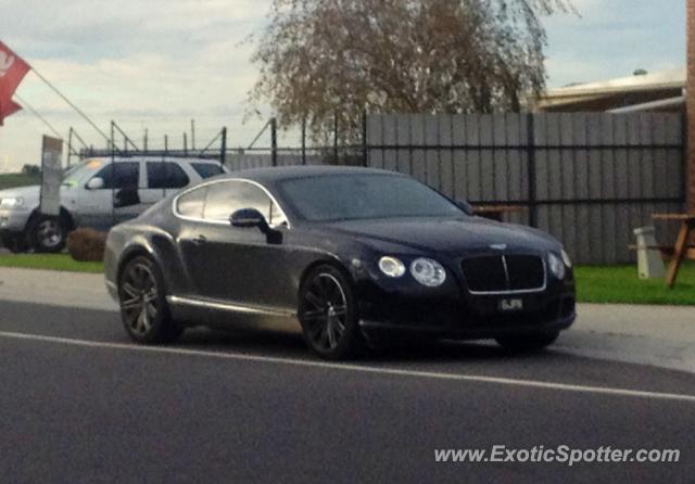 Bentley Continental spotted in Melbourne, Australia