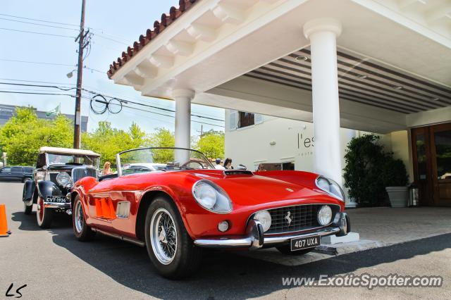 Ferrari 250 spotted in Greenwich, Connecticut