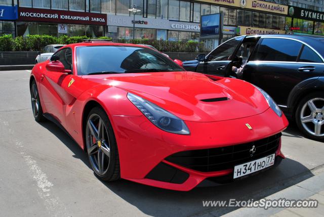 Ferrari F12 spotted in Moscow, Russia