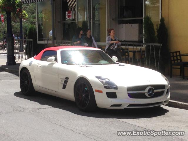 Mercedes SLS AMG spotted in Toronto, Canada