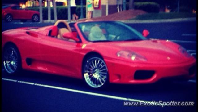 Ferrari 360 Modena spotted in Highlands ranch, Colorado