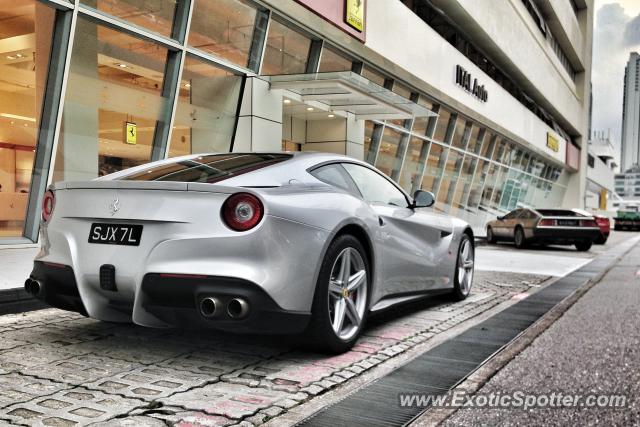 Ferrari F12 spotted in Alexandra, Singapore