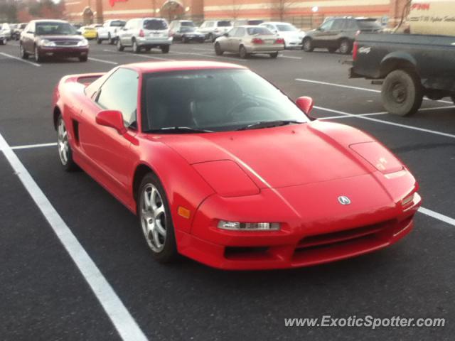 Acura NSX spotted in Allentown, Pennsylvania