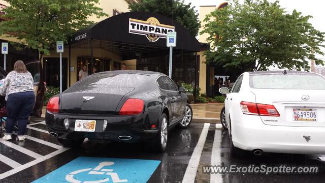 Bentley Continental spotted in Rockville, Maryland