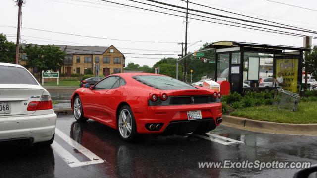 Ferrari F430 spotted in Rockville, Maryland