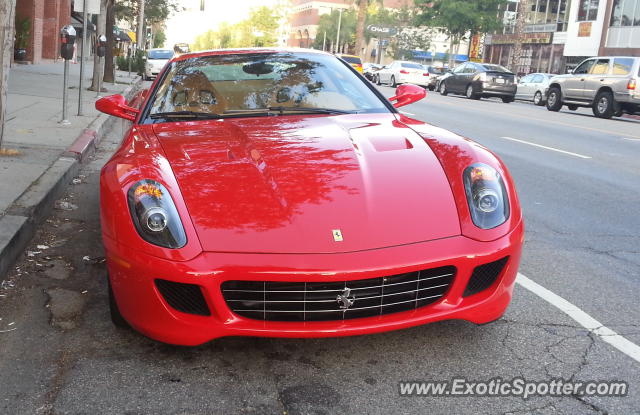 Ferrari 599GTB spotted in Sherman Oaks, California