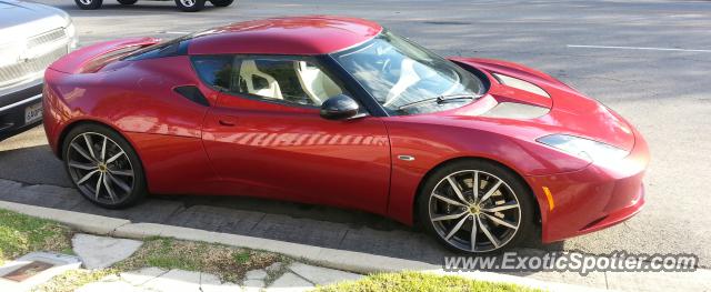 Lotus Evora spotted in Sherman Oaks, California