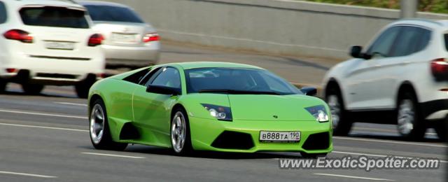Lamborghini Murcielago spotted in Moscow, Russia