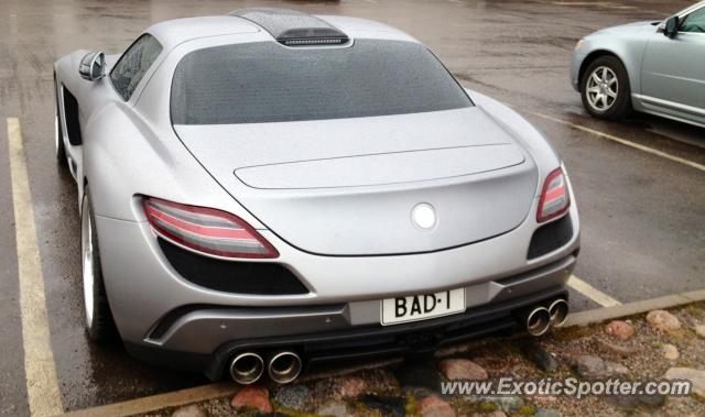 Mercedes SLS AMG spotted in Lahti, Finland