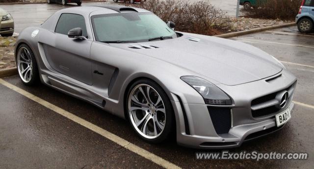 Mercedes SLS AMG spotted in Lahti, Finland