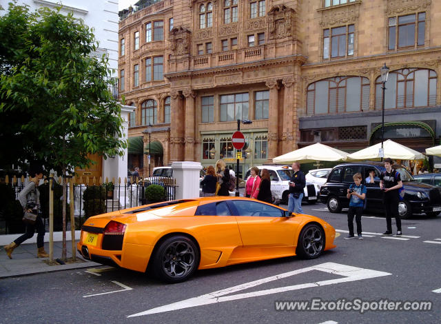 Lamborghini Murcielago spotted in London, United Kingdom