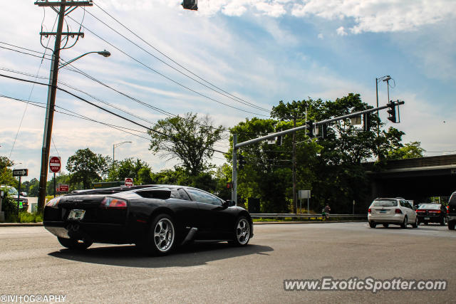 Lamborghini Murcielago spotted in Greenwich, Connecticut