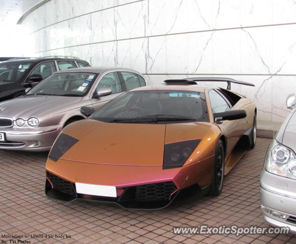 Lamborghini Murcielago spotted in Hong Kong, China
