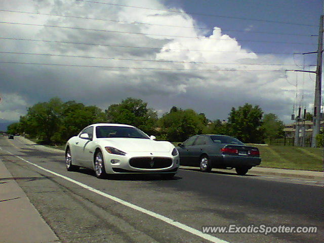 Maserati GranTurismo spotted in Greenwood, Colorado