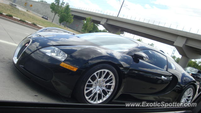 Bugatti Veyron spotted in Denver, Colorado