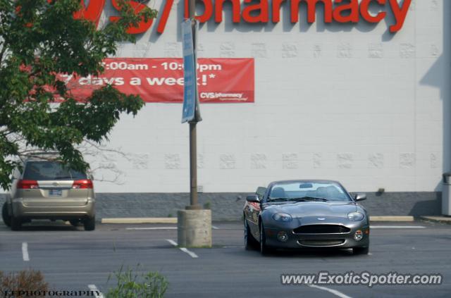 Aston Martin DB7 spotted in Geist, Indiana
