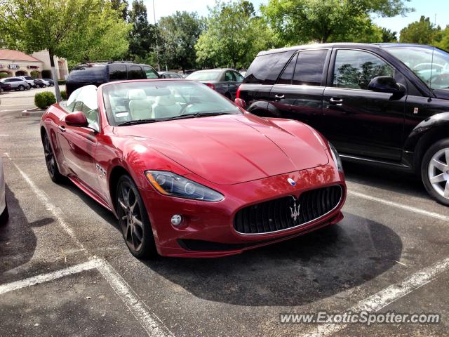 Maserati GranTurismo spotted in Fresno, California