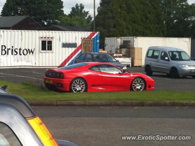 Ferrari 360 Modena spotted in Gloucester, United Kingdom