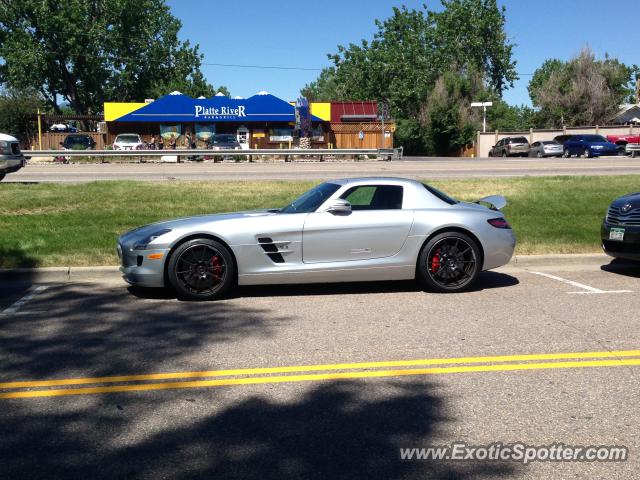 Mercedes SLS AMG spotted in Littleton, Colorado