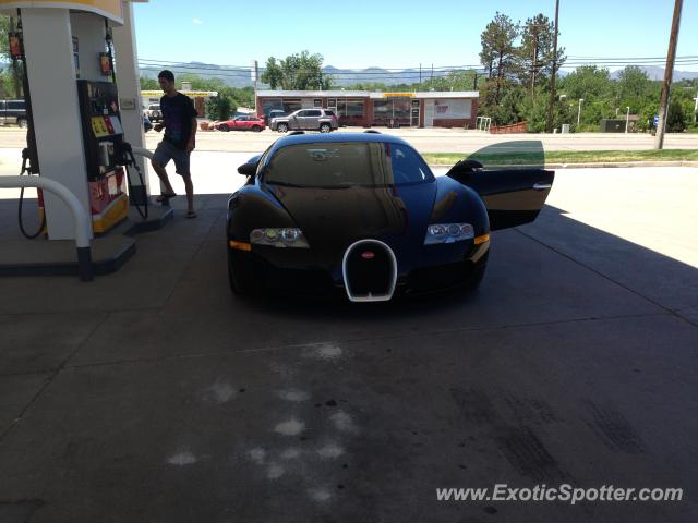 Bugatti Veyron spotted in Littleton, Colorado