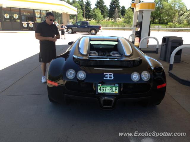 Bugatti Veyron spotted in Littleton, Colorado