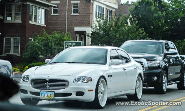 Maserati Quattroporte spotted in Cincinnati, Ohio