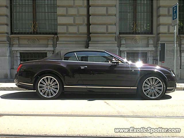 Bentley Continental spotted in Zürich, Switzerland