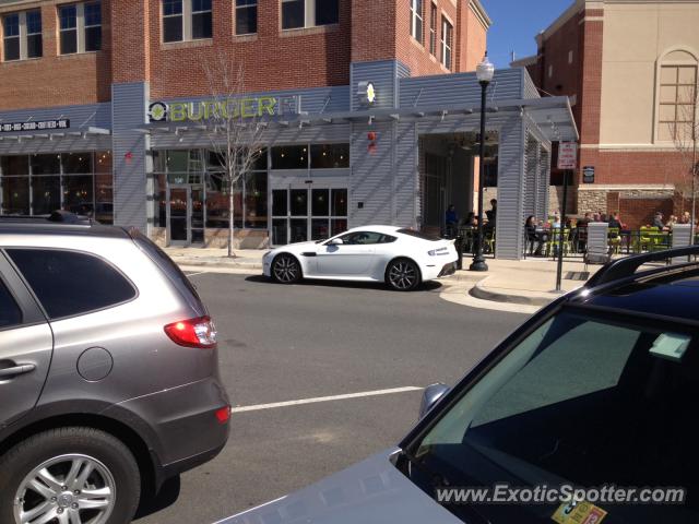 Aston Martin Vantage spotted in Leesburg, Virginia