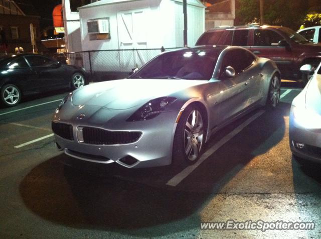Fisker Karma spotted in Indianapolis, Indiana