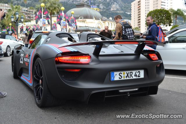 Porsche 918 Spyder spotted in Monte Carlo, Monaco
