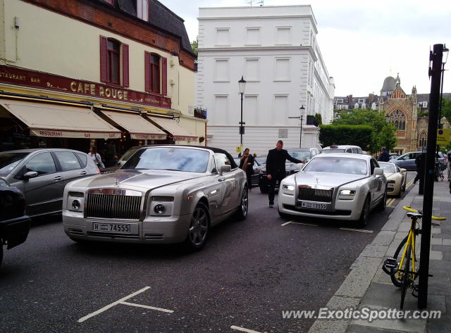 Rolls Royce Ghost spotted in London, United Kingdom