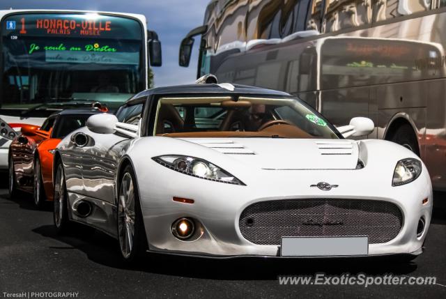 Spyker C8 spotted in Monte Carlo, Monaco