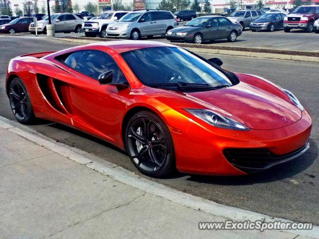 Mclaren MP4-12C spotted in Calgary, Canada