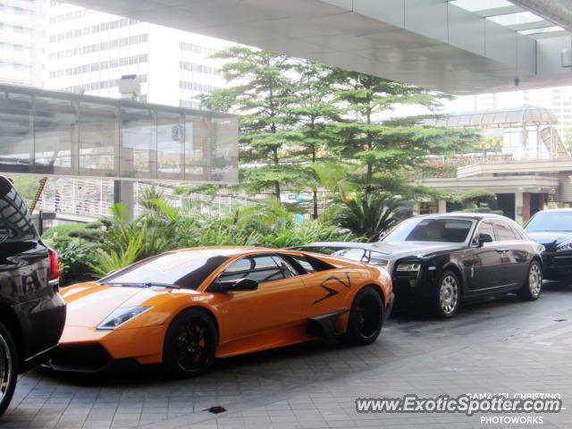 Lamborghini Murcielago spotted in Jakarta, Indonesia