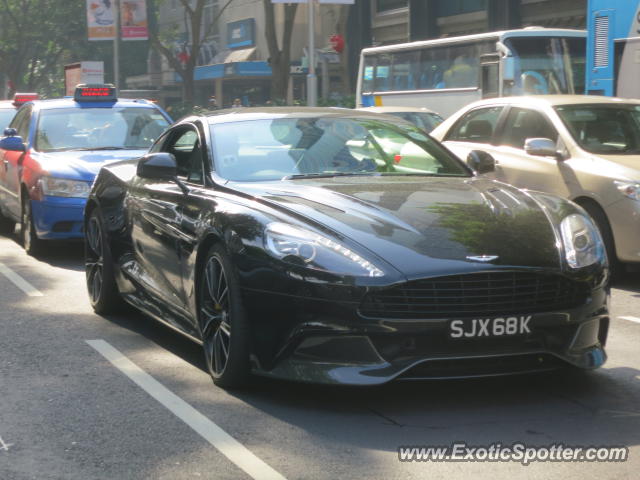 Aston Martin Vanquish spotted in Singapore, Singapore