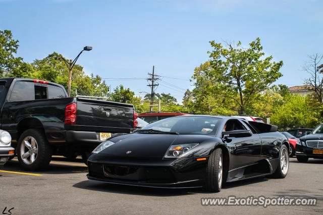 Lamborghini Murcielago spotted in Greenwich, Connecticut
