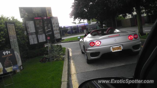 Ferrari 360 Modena spotted in East Rockaway, New York