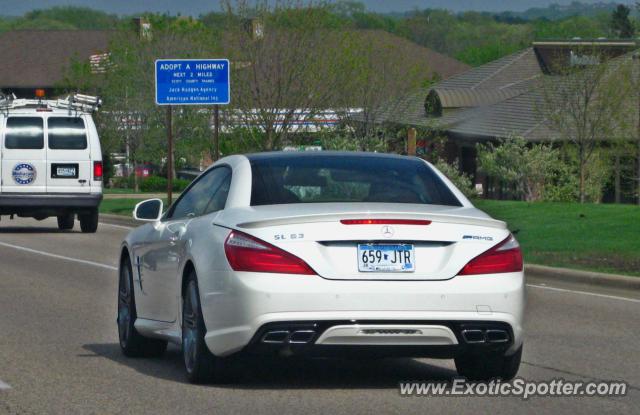 Mercedes SL 65 AMG spotted in Savage, Minnesota