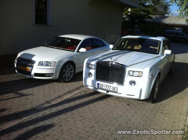 Rolls Royce Phantom spotted in Peje, Kosovo