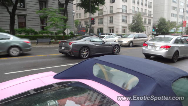 Ferrari California spotted in Montreal, Canada