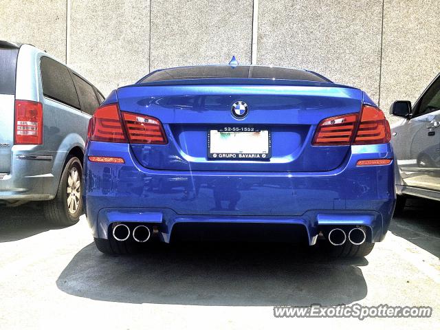 BMW M5 spotted in Mexico City, Mexico