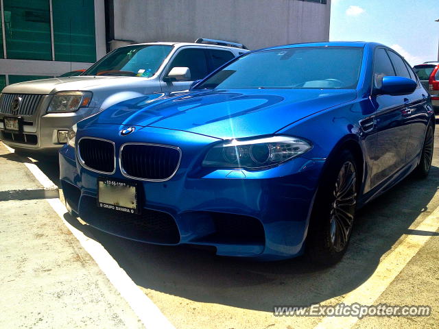 BMW M5 spotted in Mexico City, Mexico
