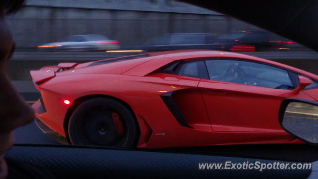 Lamborghini Aventador spotted in Montreal, Canada
