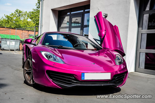 Mclaren MP4-12C spotted in Frankfurt, Germany
